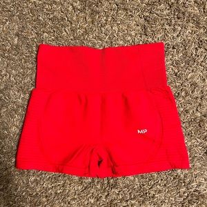 Seamless booty high waisted workout shorts